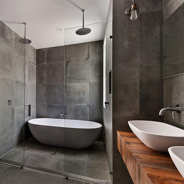 Concrete Used in Bathroom Design