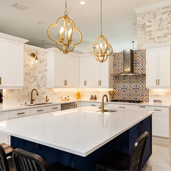 Kitchen with Mixed Metal